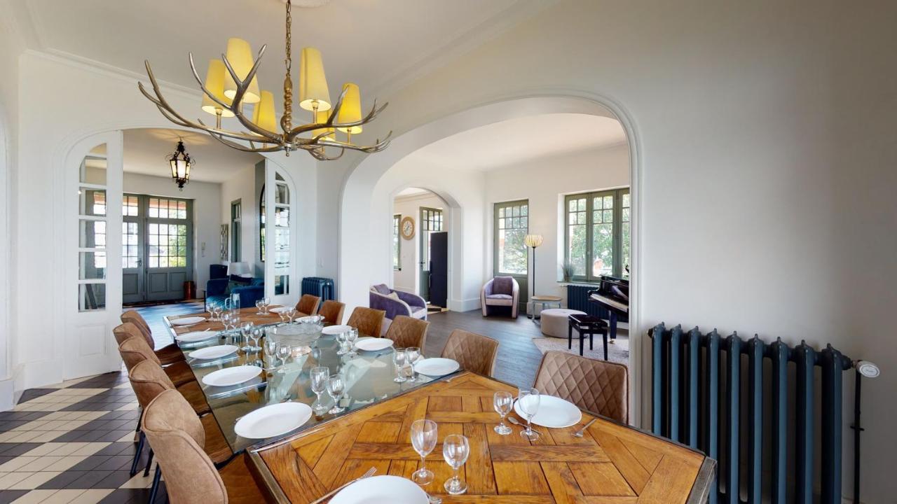 غرانفيل Les Roches Grises, Luxueuse Villa Face Mer, 4Etoiles, Spa Et Jardin Panoramique, Societe La Clef Decamp المظهر الخارجي الصورة