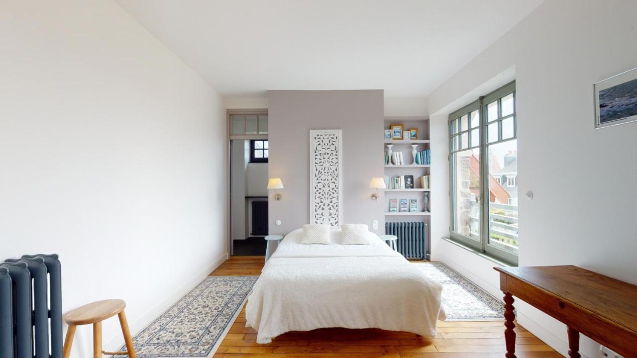 غرانفيل Les Roches Grises, Luxueuse Villa Face Mer, 4Etoiles, Spa Et Jardin Panoramique, Societe La Clef Decamp المظهر الخارجي الصورة