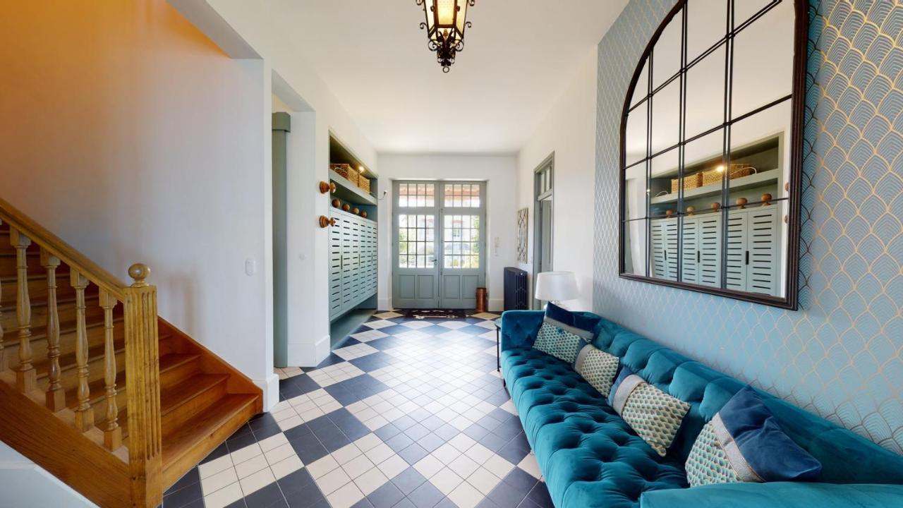 غرانفيل Les Roches Grises, Luxueuse Villa Face Mer, 4Etoiles, Spa Et Jardin Panoramique, Societe La Clef Decamp المظهر الخارجي الصورة