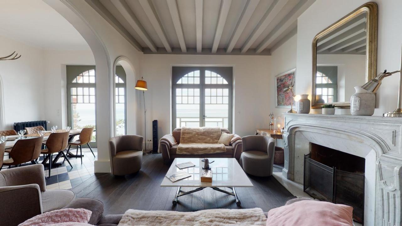 غرانفيل Les Roches Grises, Luxueuse Villa Face Mer, 4Etoiles, Spa Et Jardin Panoramique, Societe La Clef Decamp المظهر الخارجي الصورة