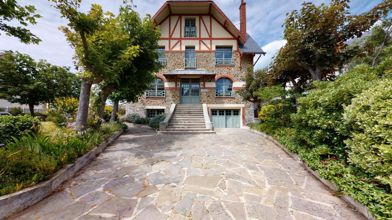 غرانفيل Les Roches Grises, Luxueuse Villa Face Mer, 4Etoiles, Spa Et Jardin Panoramique, Societe La Clef Decamp المظهر الخارجي الصورة
