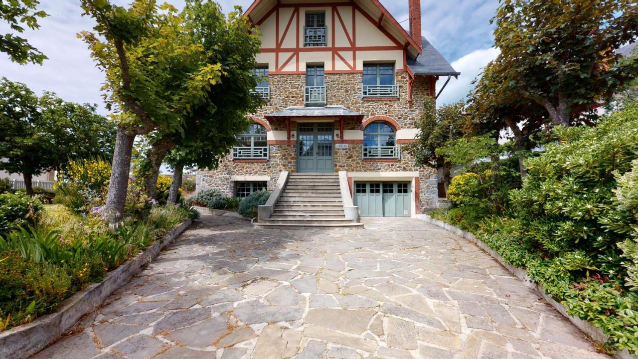 غرانفيل Les Roches Grises, Luxueuse Villa Face Mer, 4Etoiles, Spa Et Jardin Panoramique, Societe La Clef Decamp المظهر الخارجي الصورة